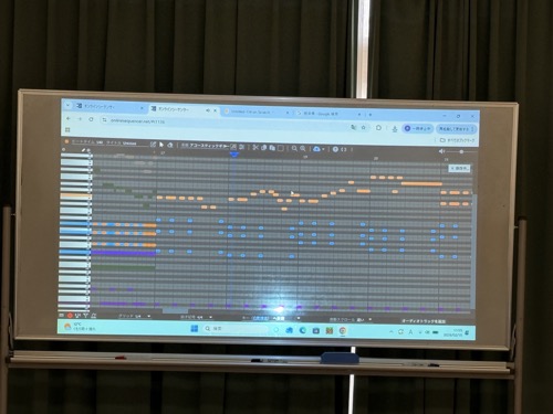 オンラインシーケンサーで作曲