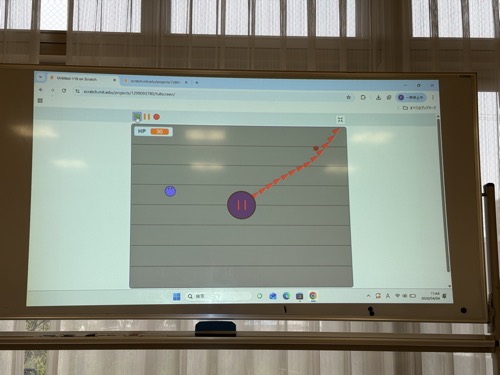 ニンジャが作ったScratch弾幕ゲーム