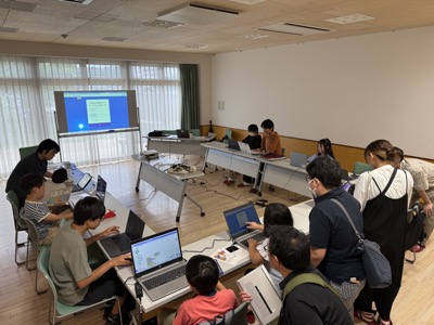 開発中の様子
