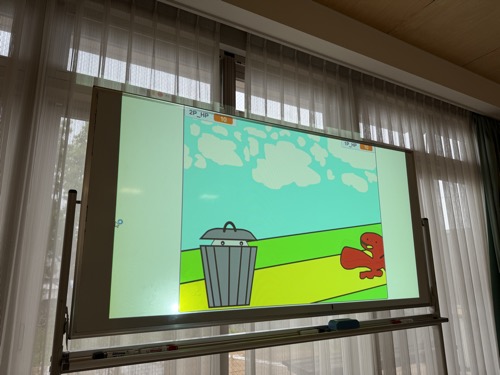 ゴミ箱キャラゲーム