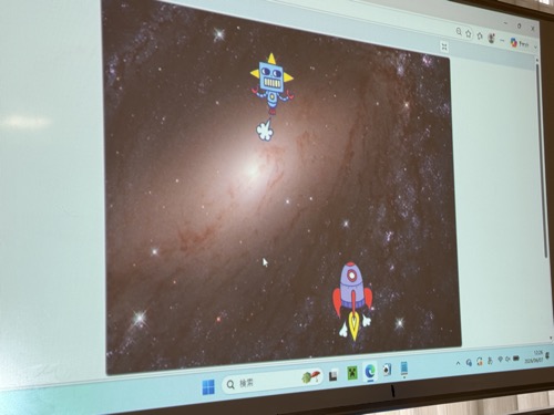 宇宙シューティングゲーム