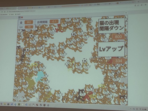 猫が大量発生するゲーム