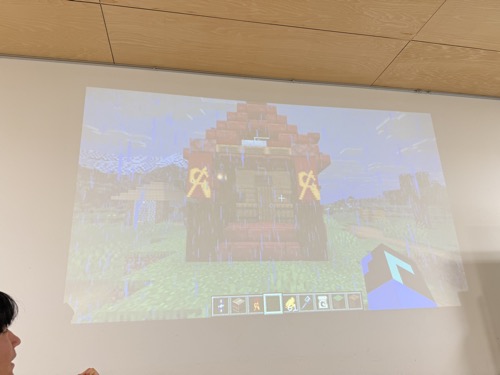Minecraftで作った建築作品